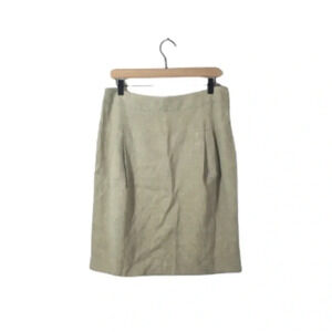 Akris Punto Linen Blend Skirt